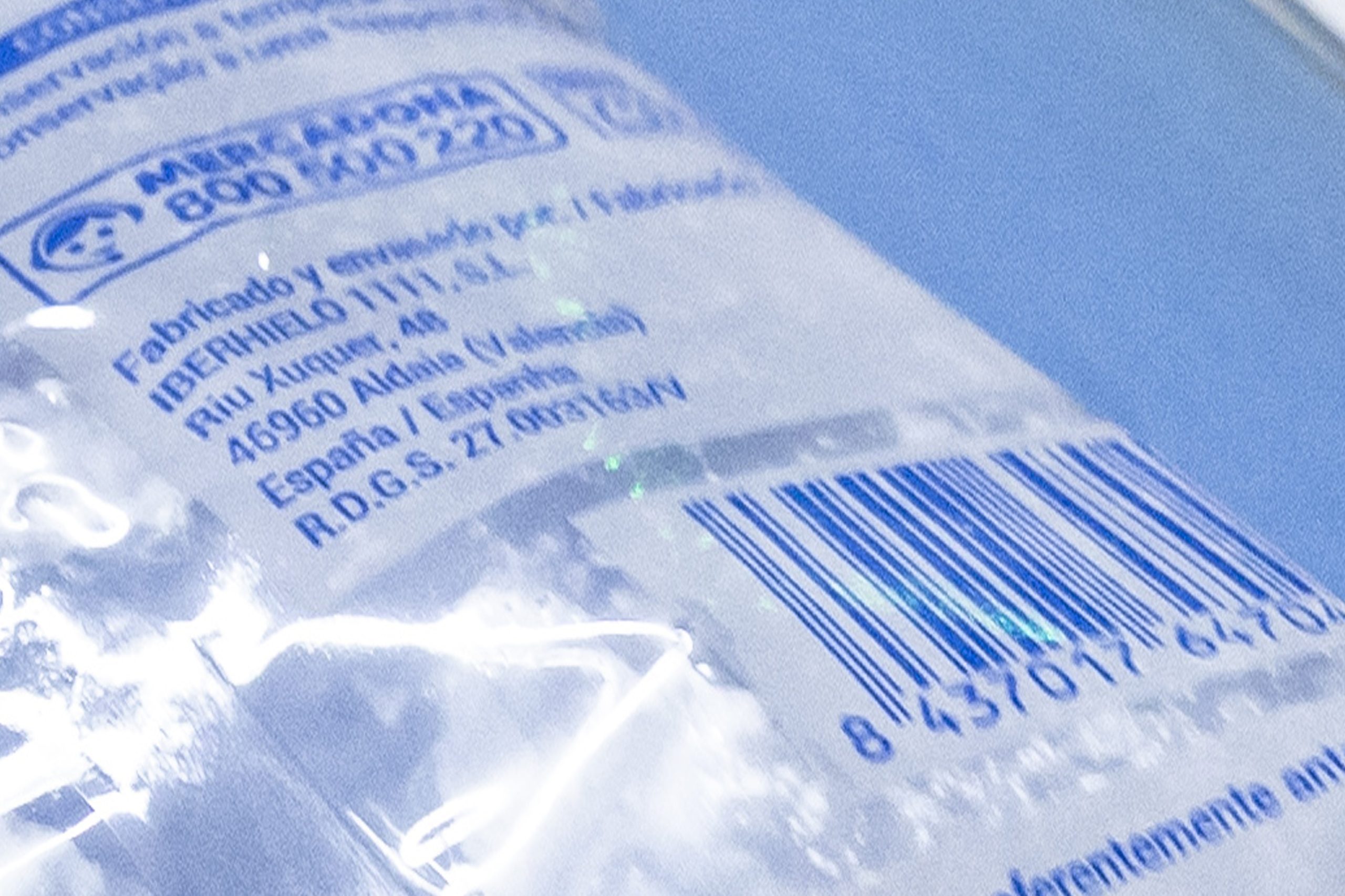 Fabrica de hielo con control de calidad